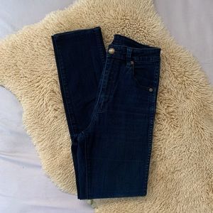 Vintage-ish Rolla’s high waisted skinny jeans
